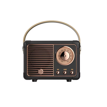 Enceinte Bluetooth Vintage Compacte