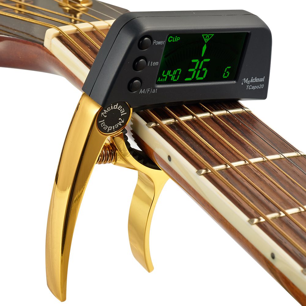 Accordeur Guitare Capo Pratique 2 en 1