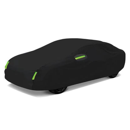 Housse de Voiture Imperméable avec Bandes de Sécurité et Protection Solaire