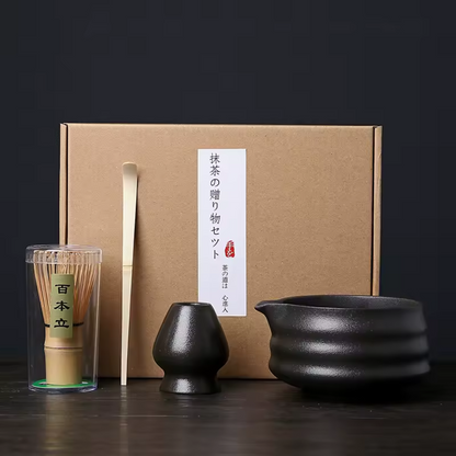 Théière et Accessoires Matcha Traditionnel Japonais