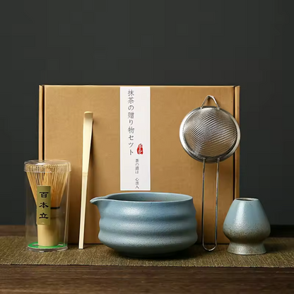 Théière et Accessoires Matcha Traditionnel Japonais