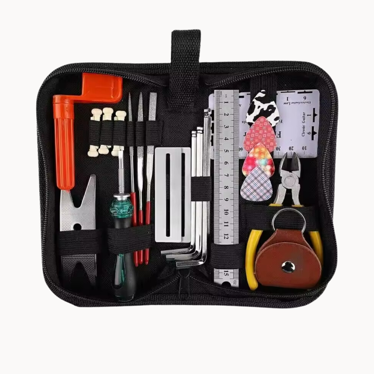 Kit Guitare 26 Pièces pour Luthier Électricien Acoustique
