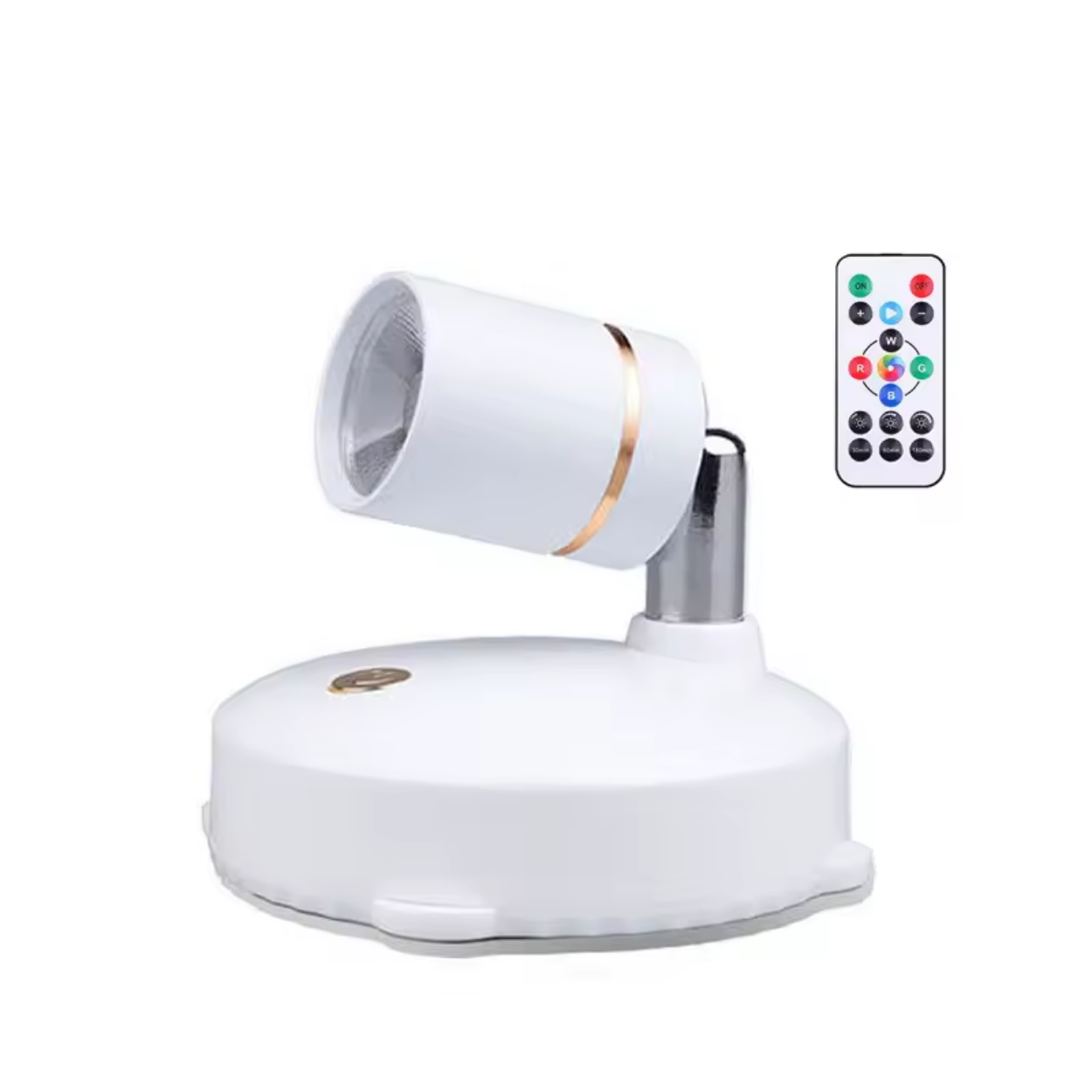 Lampe LED RGB avec Télécommande et 16 Couleurs Réglables - Marcherelle