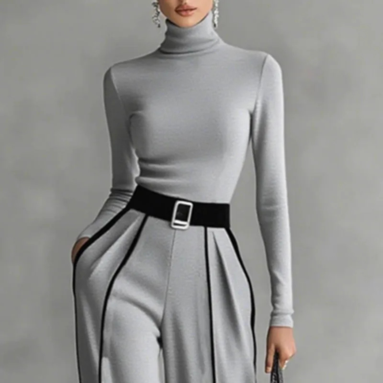 Costume Femme Deux Pièces Élégant et Chic