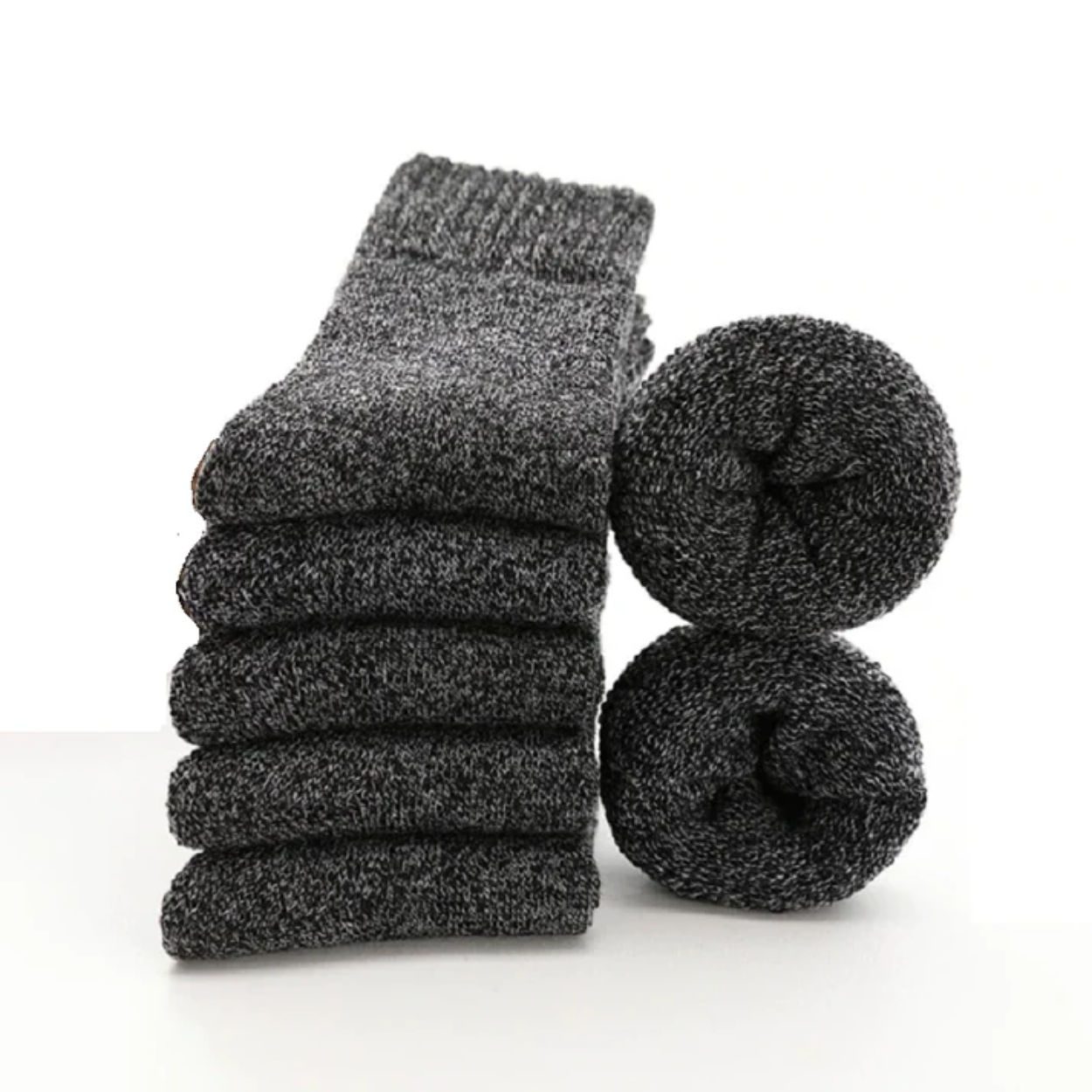 Chaussettes Laine Épaisse et Chaude 5 Paires