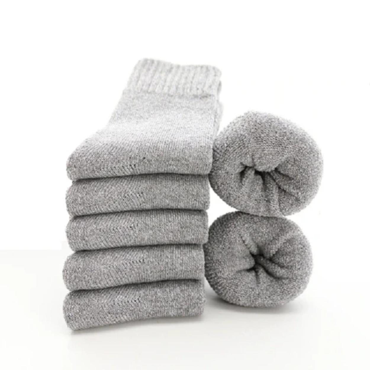 Chaussettes Laine Épaisse et Chaude 5 Paires