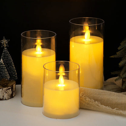 Bougies LED Réglables avec Télécommande pour Atmosphère Chaleureuse