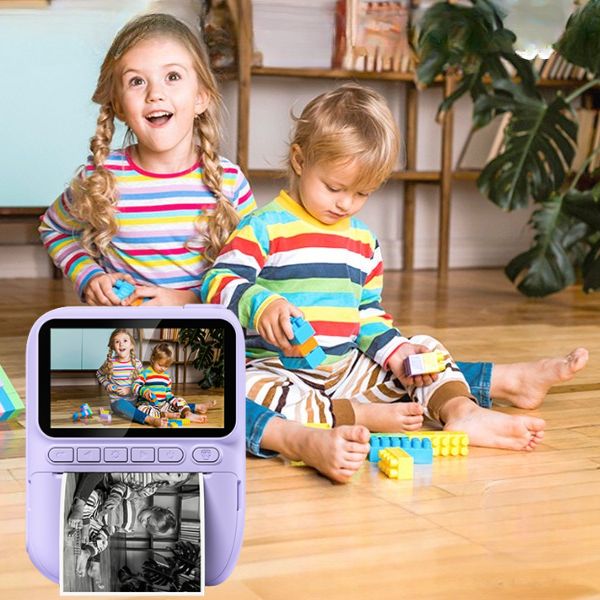 Marcherelle™ – Appareil Photo Enfant Impression Instantanée