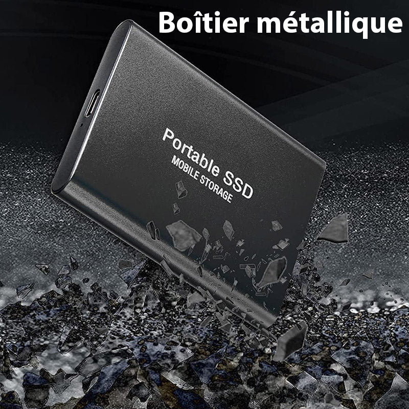 Marcherelle™ – Disque Dur Externe SSD Portable Ultra-Rapide