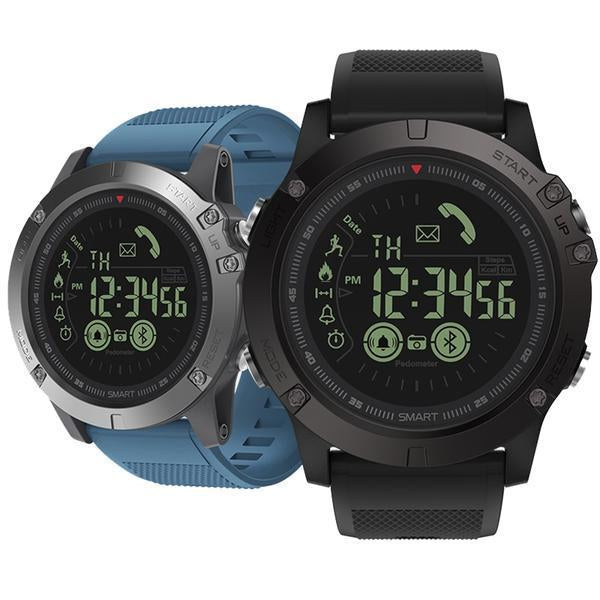 Marcherelle™ – Montre Intelligente Militaire Étanche avec Suivi d'Activité