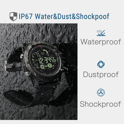 Marcherelle™ – Montre Intelligente Militaire Étanche avec Suivi d'Activité