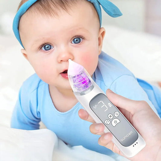 Marcherelle™ – Mouche Bébé Électrique avec 3 Modes d'Aspiration