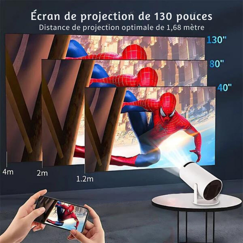 Marcherelle™ – Premium Mini Projecteur Portable 4K