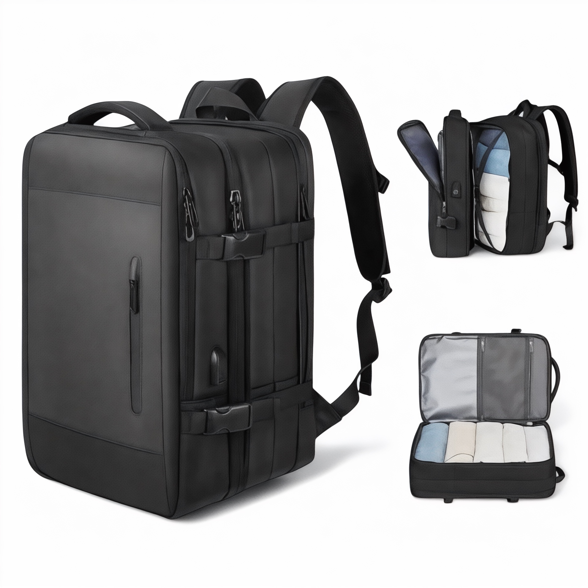Marcherelle™ – Sac à Dos Unisex Imperméable 40L, Idéal en Voyage