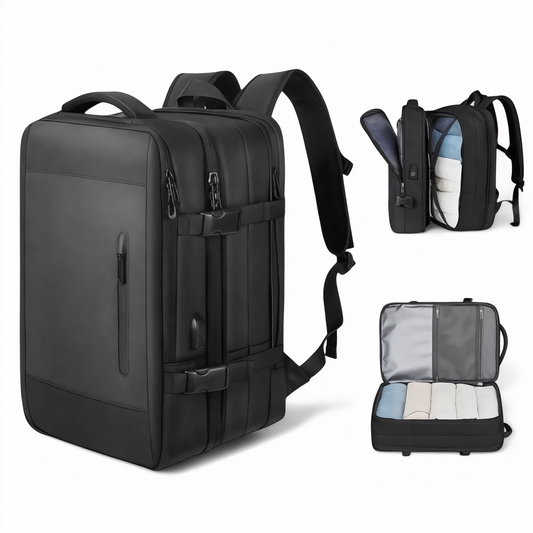 Marcherelle™ – Sac à Dos Unisex Imperméable 40L, Idéal en Voyage