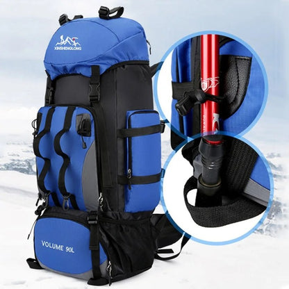 Marcherelle™ – Sac à Dos de Randonnée Ultra-léger et Imperméable De 90 L