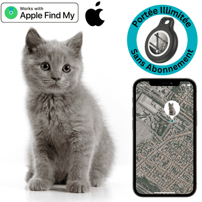Marcherelle™ – Traceur GPS Chat Sans Abonnement Suivi Précis Anti-Fugue