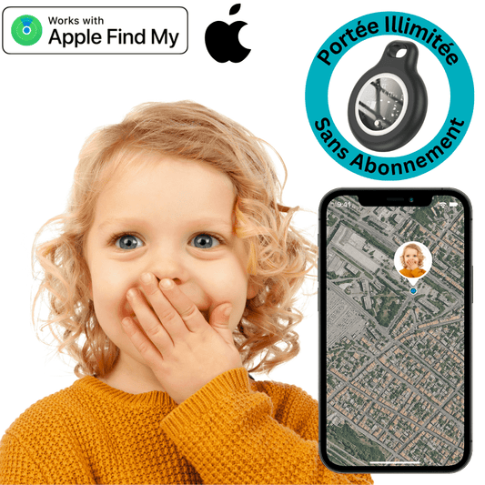 Marcherelle™ – Traceur GPS Enfant Sans Abonnement Suivi Précis en Temps Réel