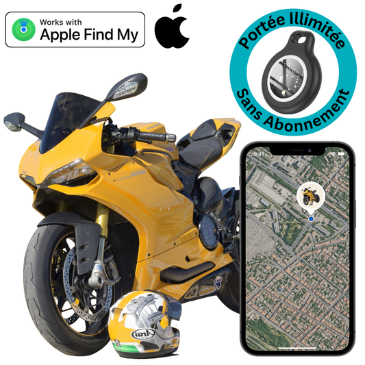 Marcherelle™ – Traceur GPS Moto Sans Abonnement avec Suivi Ultra‑Précis