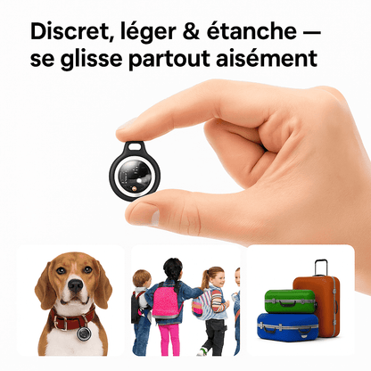 Marcherelle™ – Traceur GPS Personne Sans Abonnement, Suivi en Temps Réel