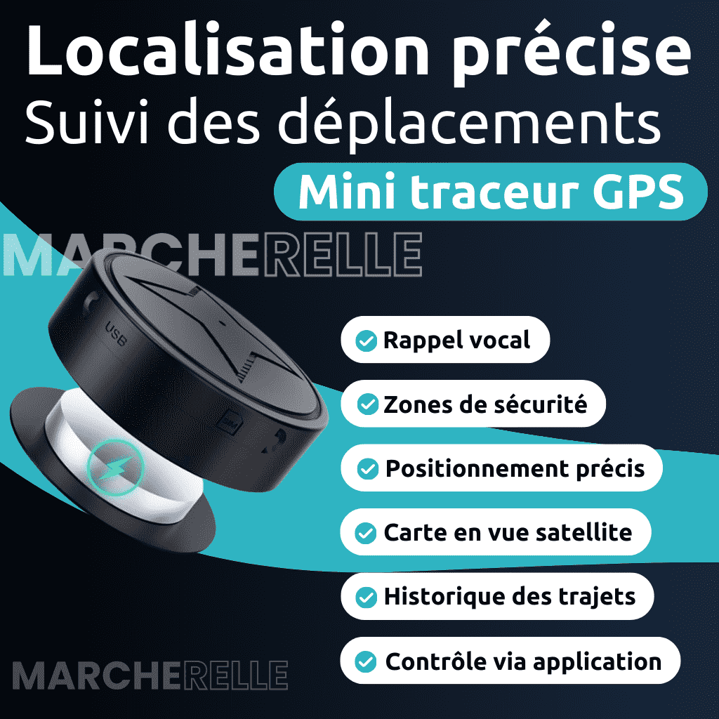Marcherelle™ – Traceur GPS Vélo Invisible & Sans Abonnement Ultra-Précis