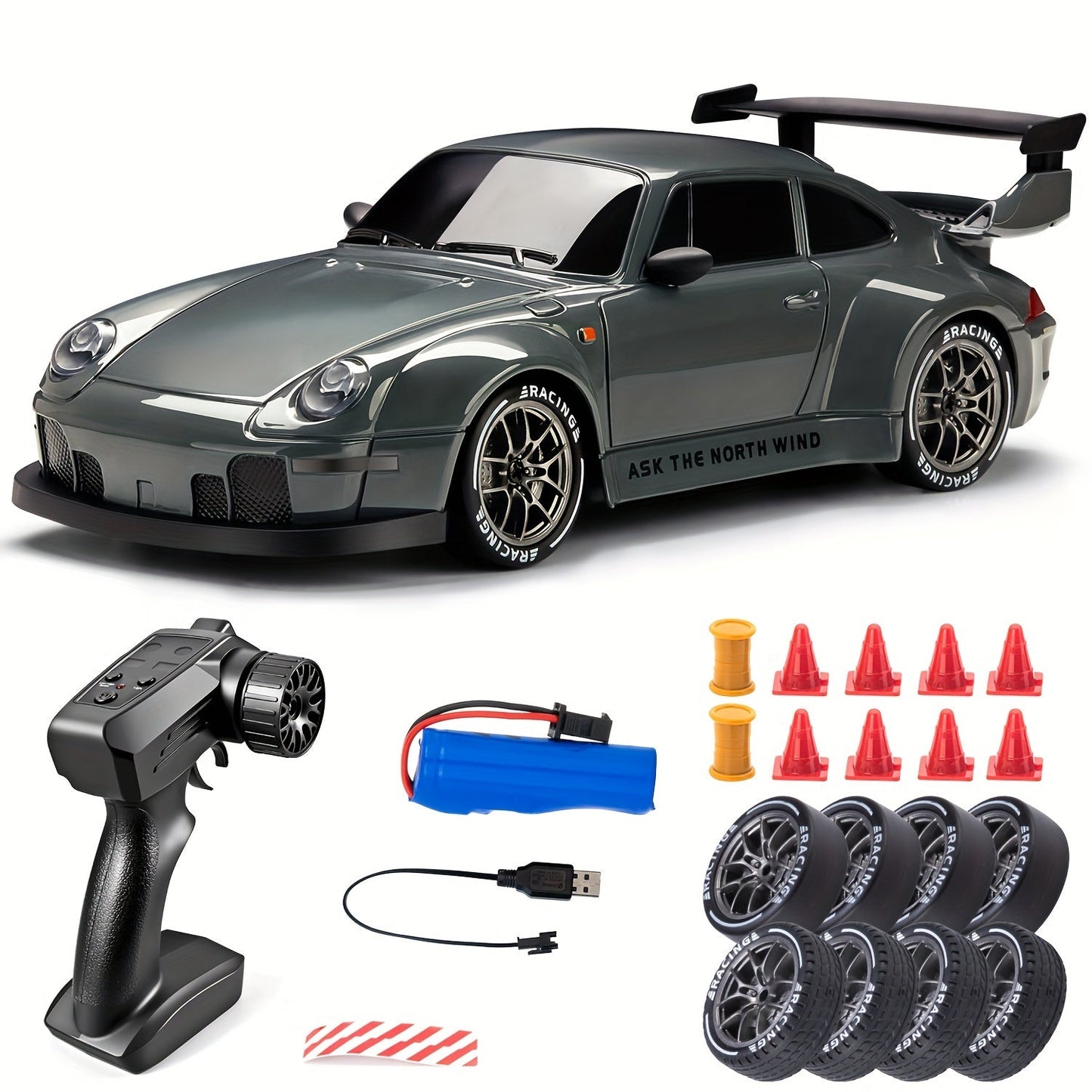 Marcherelle™ – Voiture RC Drift Télécommandée 2.4GHz Rechargeable