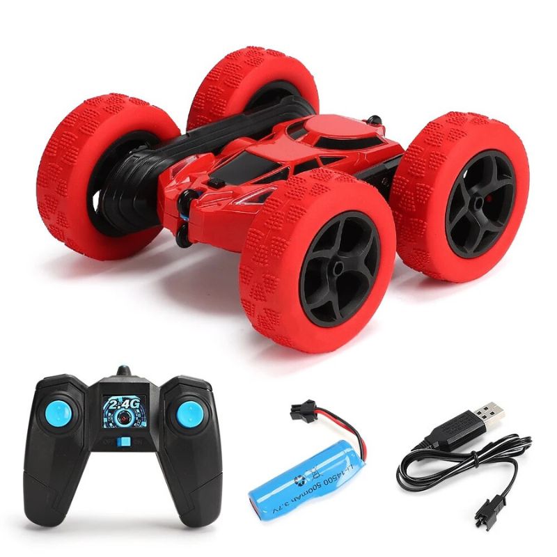 Marcherelle™ – Voiture Télécommandée Cascade 360° Drift Tout Terrain Rechargeable
