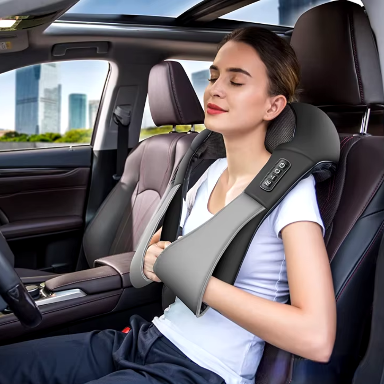 Masseur Épaules 4D Shiatsu Relaxant pour Détente