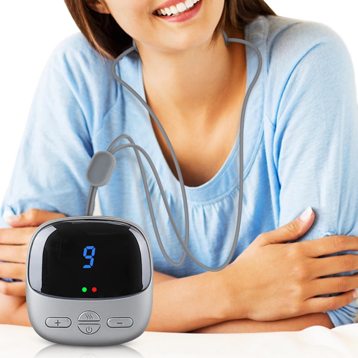 Masseur de Cou Électrique Chauffant Relaxant