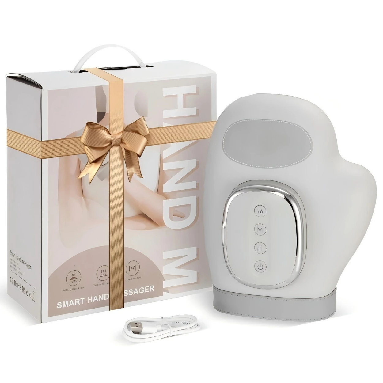 Masseur de mains électrique chauffant pour soulager les articulations