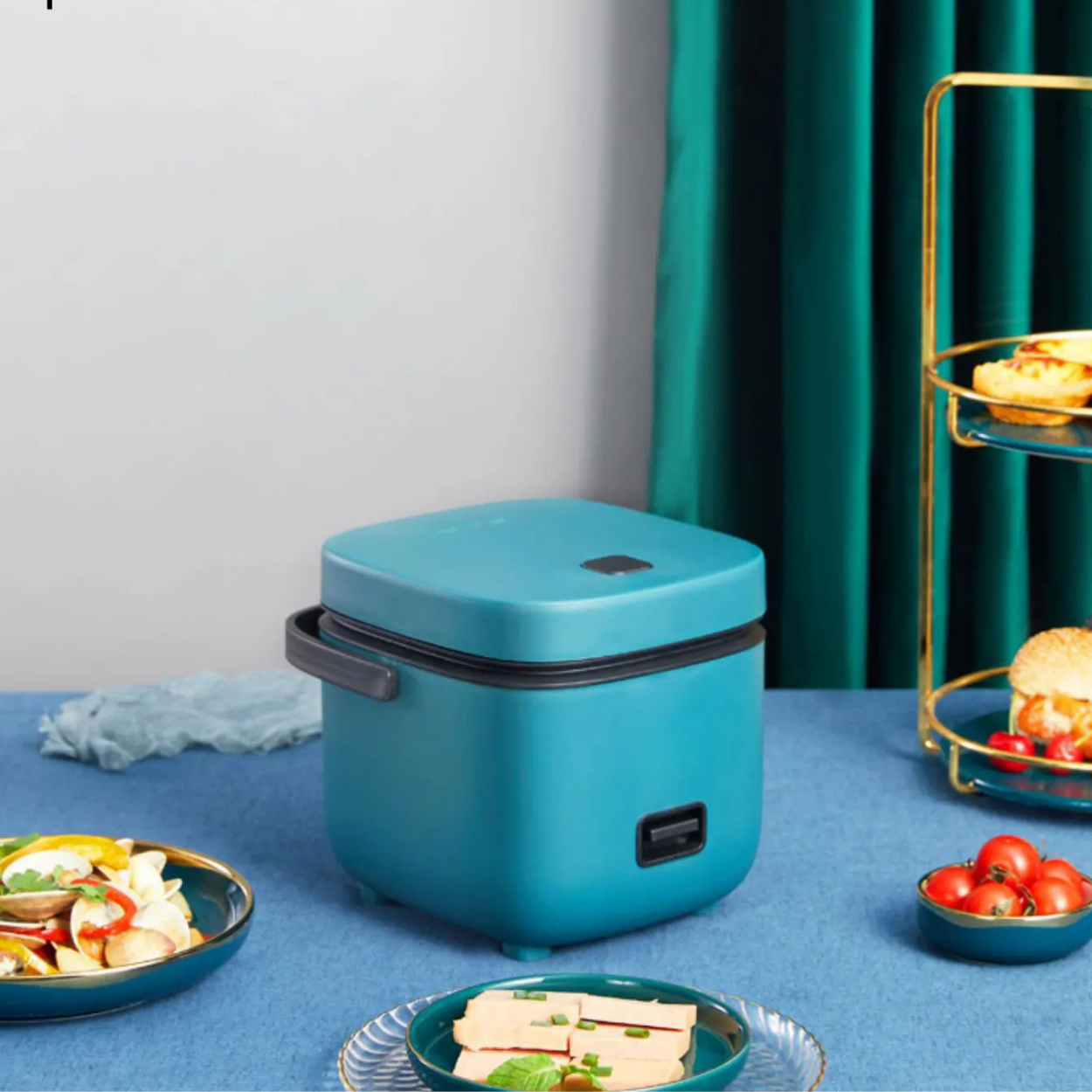 Cuiseur Riz Électrique 1,2 L Compact et Automatique