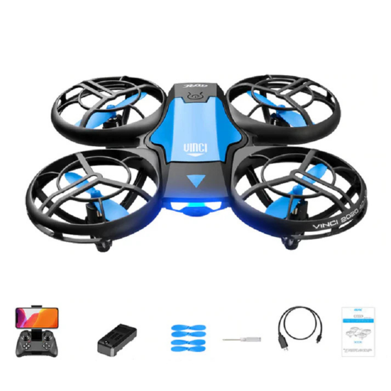 Drone Pliable 4K WiFi FPV avec Caméra HD et Stabilisateur - Marcherelle