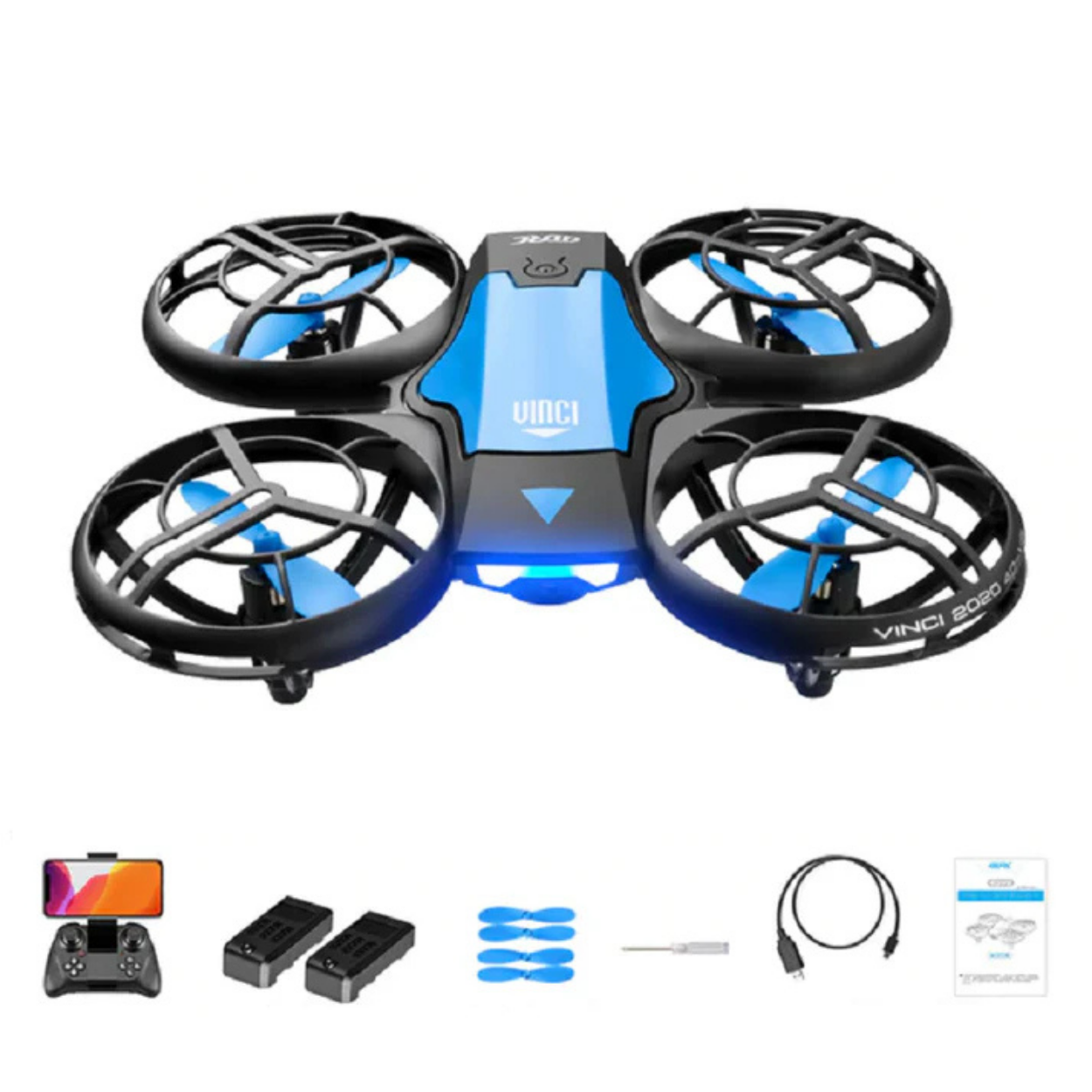 Drone Pliable 4K WiFi FPV avec Caméra HD et Stabilisateur