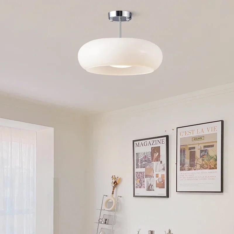 Lumière Élégante - Lustres LED en Verre Transparent