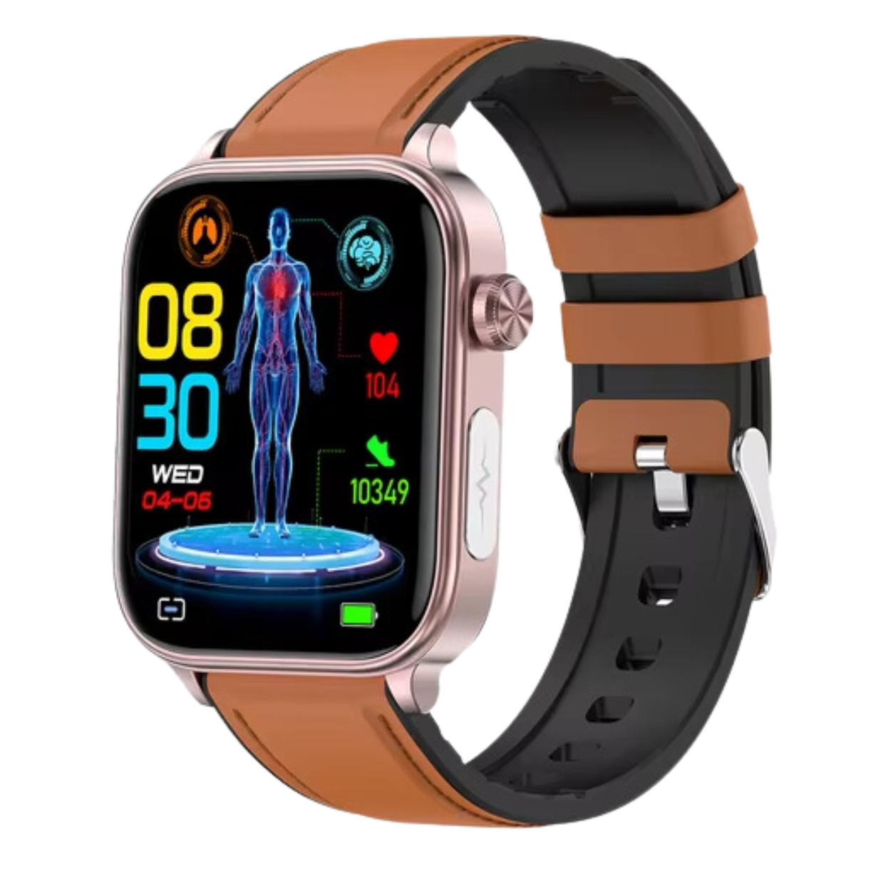 Montre Connectée Fitness avec ECG et Suivi de Santé