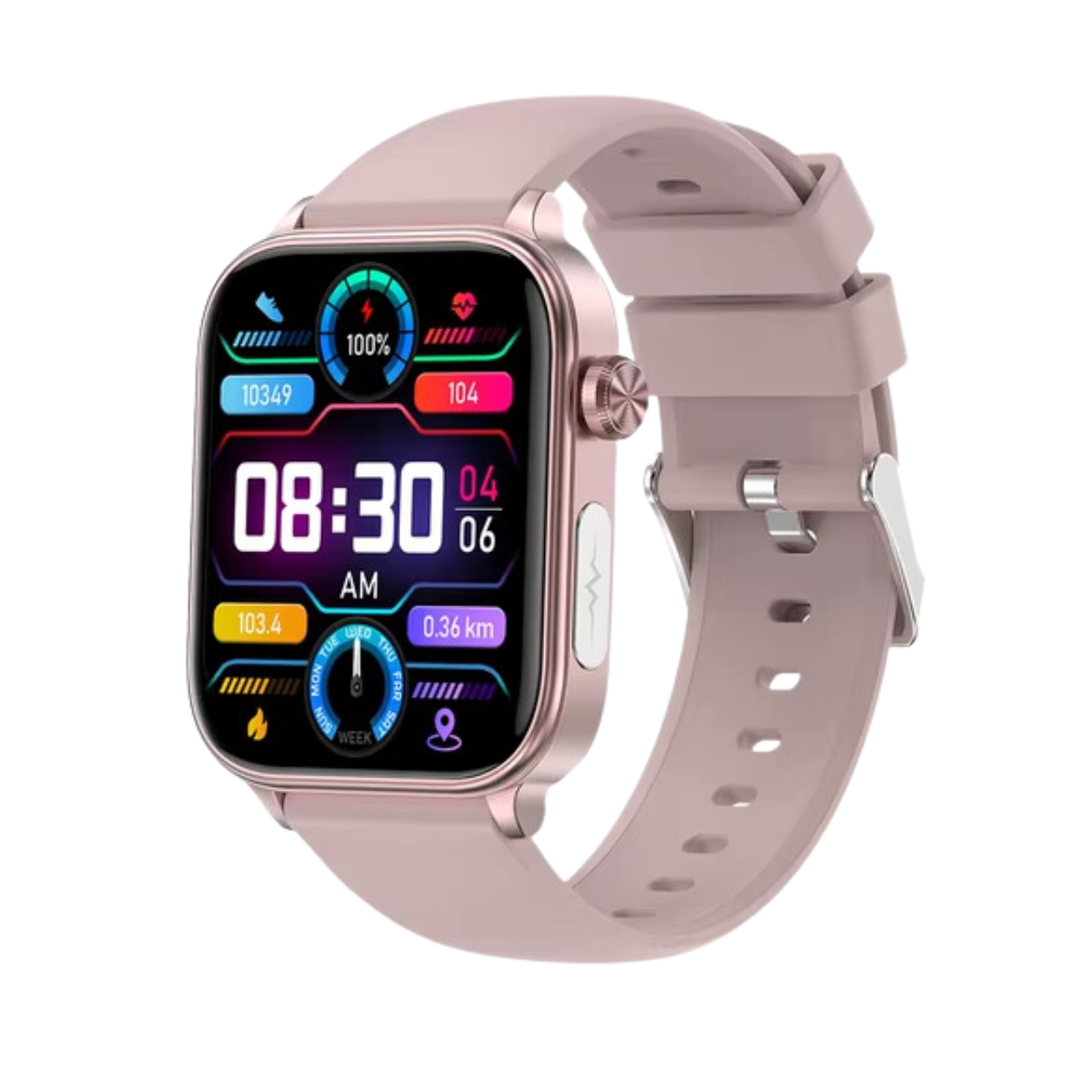 Montre Connectée Fitness avec ECG et Suivi de Santé