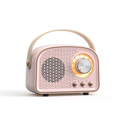 Enceinte Bluetooth Rétro Élégante Son Immersif