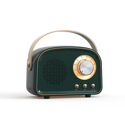 Enceinte Bluetooth Rétro Élégante Son Immersif