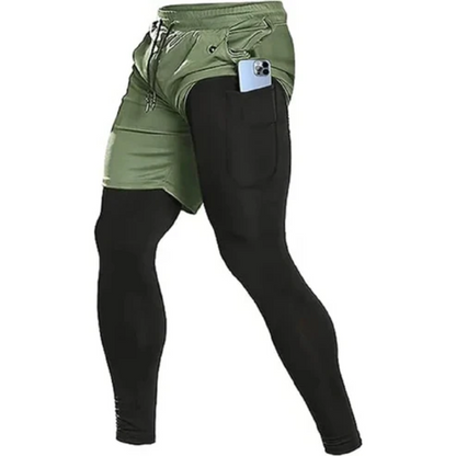 Pantalon Running Double Paroi Étanche et Confortable