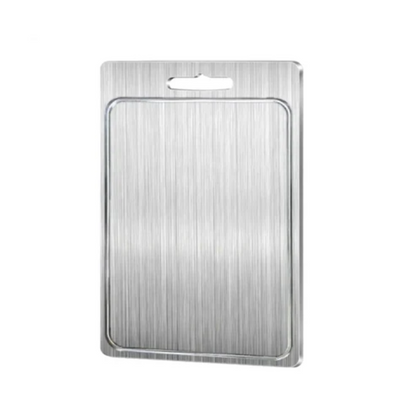 Planche à Découper Cuisine Inox Double Face Hygiénique