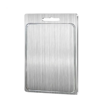 Planche à Découper Cuisine Inox Double Face Hygiénique