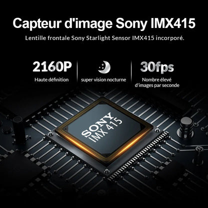 Rétroviseur Caméra 4K Intégrant GPS et Enregistrement