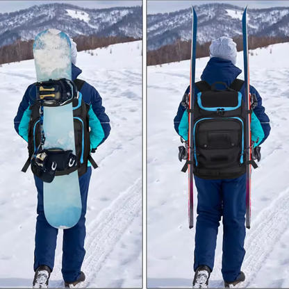 Sac à Dos Ski 50L Waterproof pour Pentes Neige
