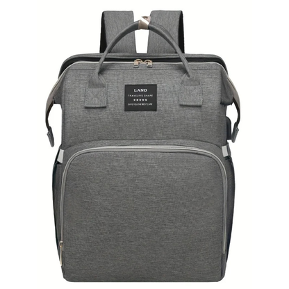 Sac à Langer Convertible avec Lit Parapluie et Poussette