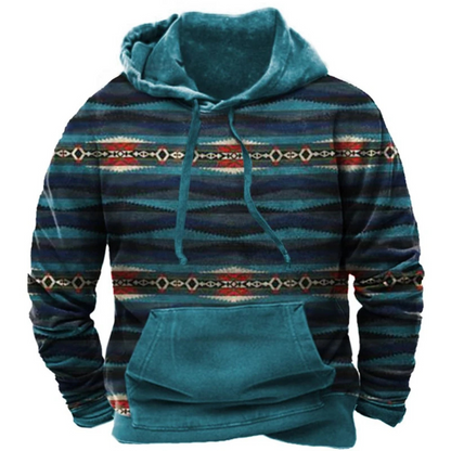 Sweat à Capuche Streetwear Imprimé Coloré et Confortable