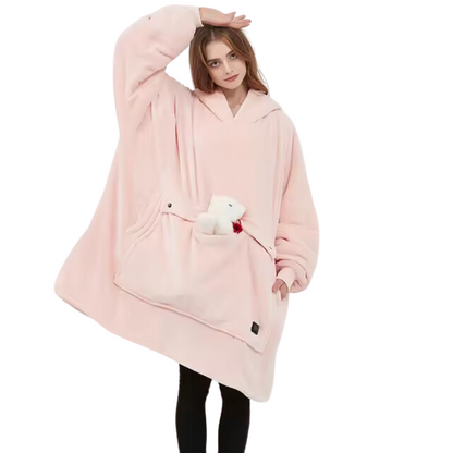 Sweat à Capuche Électrique Chauffant avec Chauffage USB