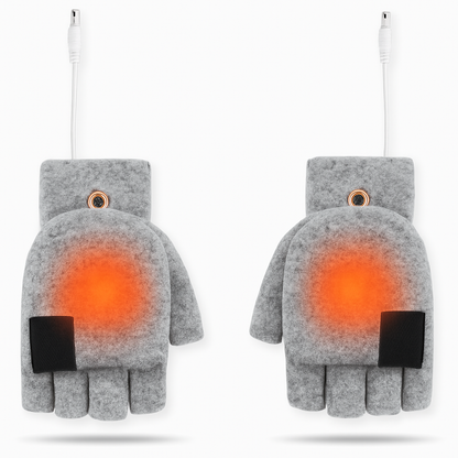 Gants Hivernaux Chauffants Sans Doigts