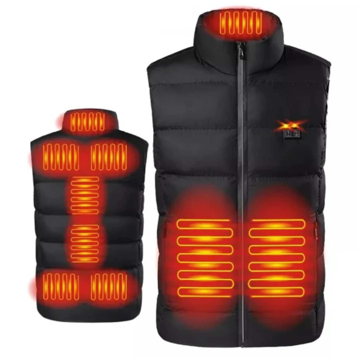Gilet Chauffant Veste Polaire Réversible - Marcherelle