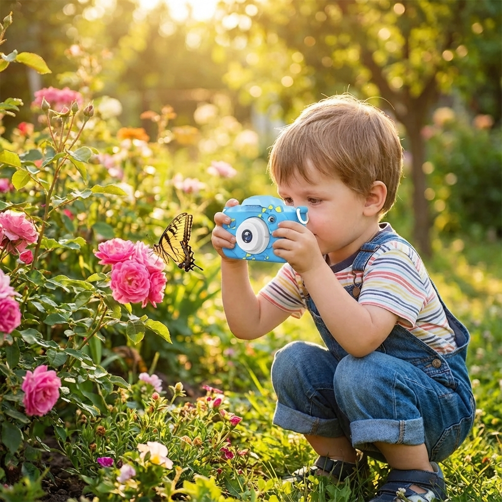 Marcherelle™ – Appareil Photo Enfant pour Premiers Souvenirs Capturés