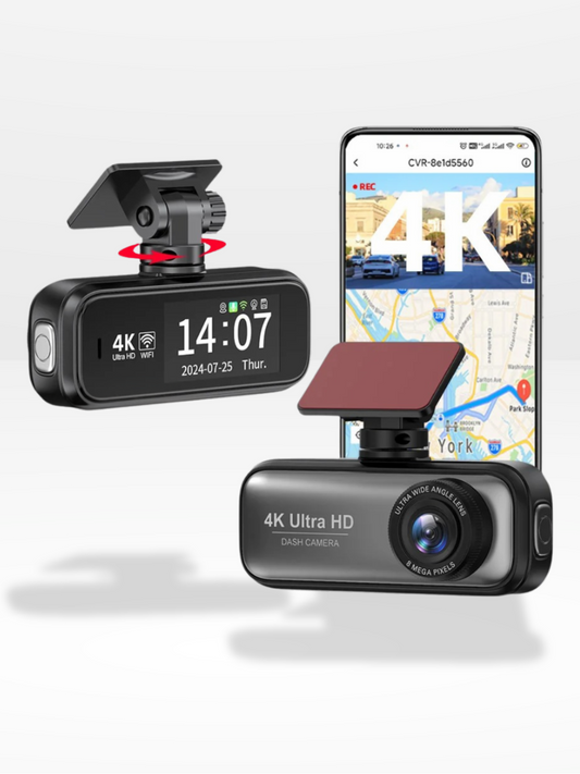 Caméra de Surveillance 4K Wi-Fi avec Enregistrement - Marcherelle